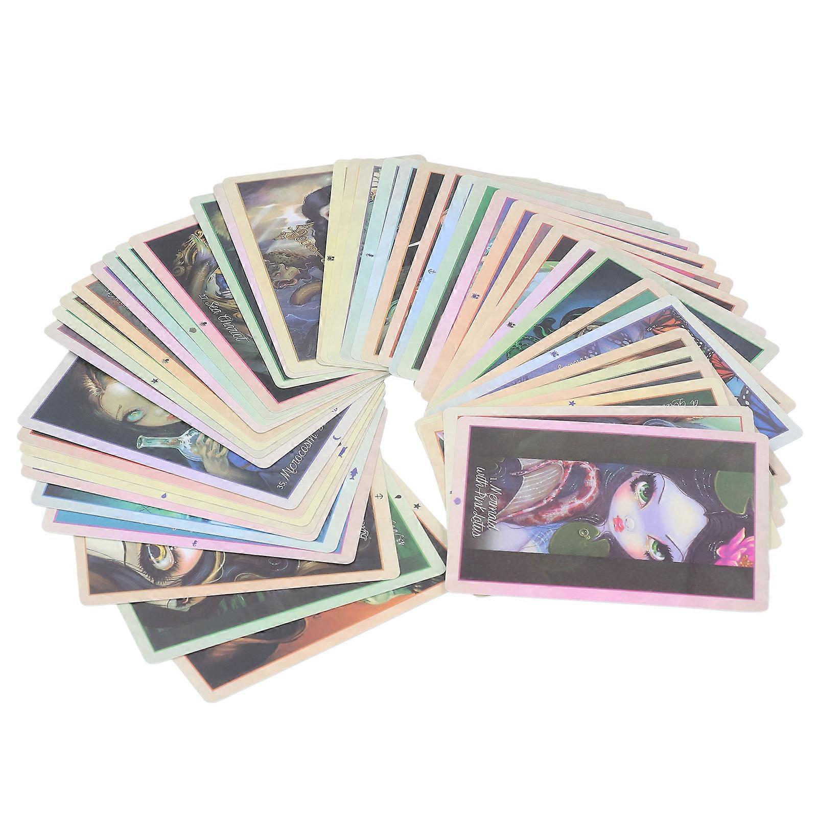 44pcs Tarot Cards Interactive Future Telling Divination Game
