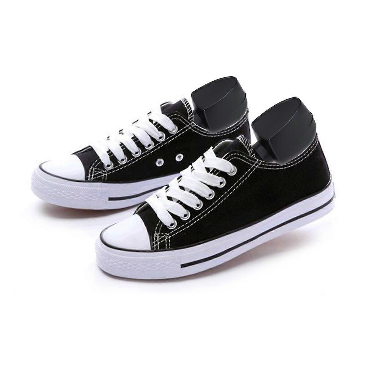 Shoe Stretcher Men 2 Set Black Telescopic Adjustable Designed For Men Shoes 30 x 5 x 15cm Prevent Deformation