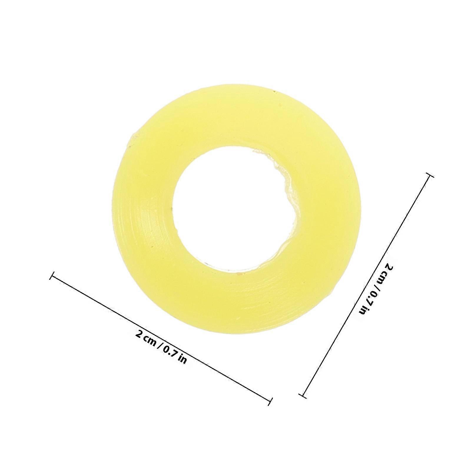 MLINS 100pcs Shock Absorbing Ring Automotive Bearing Washer Multifunctional Car Shock Absorption Ring Universal Absorber Ring