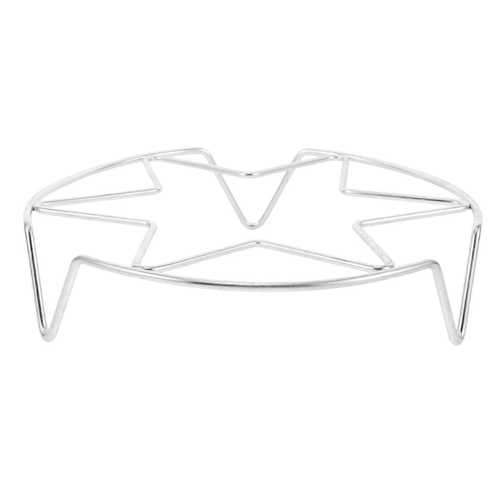 Stainless Steel Steaming Rack for Cooking Multifunctional Design with Elevated Legs and Stackable Feature 7.5 Inches