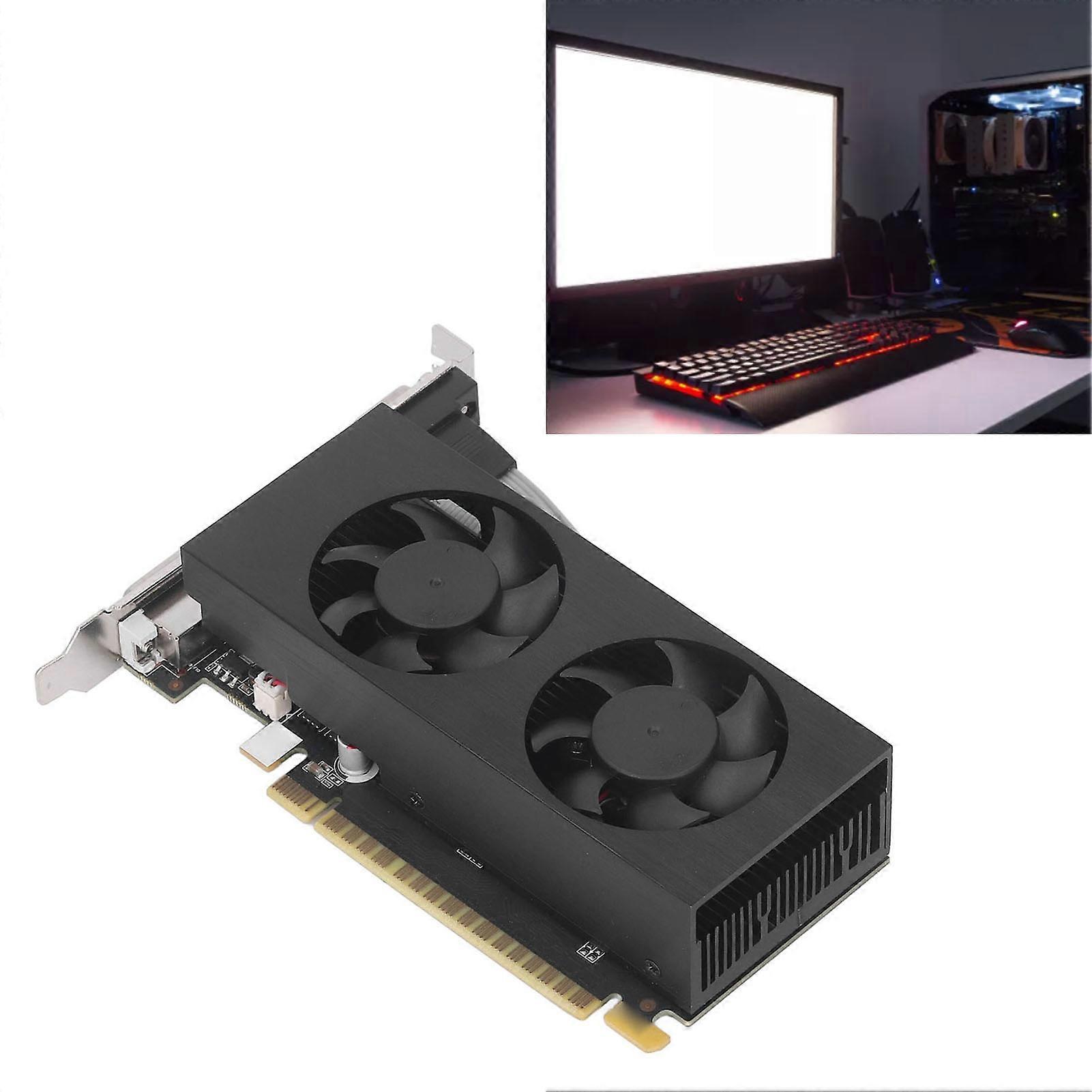 GTX750 4 GB DDR5 128Bit GPU mit zwei Lüftern VGA DVI HDMI-Anschlüssen