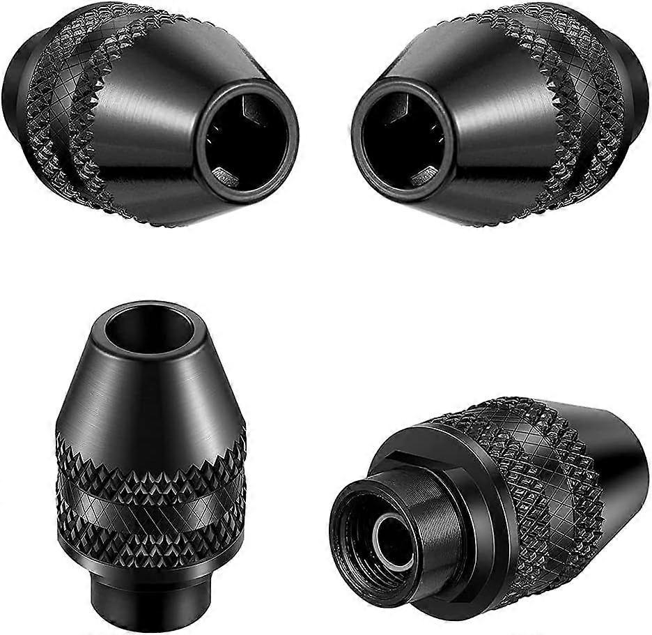 Multi Keyless For Dremel, 4Pcs Mini Keyless Drill Chucks Multifunction Universal