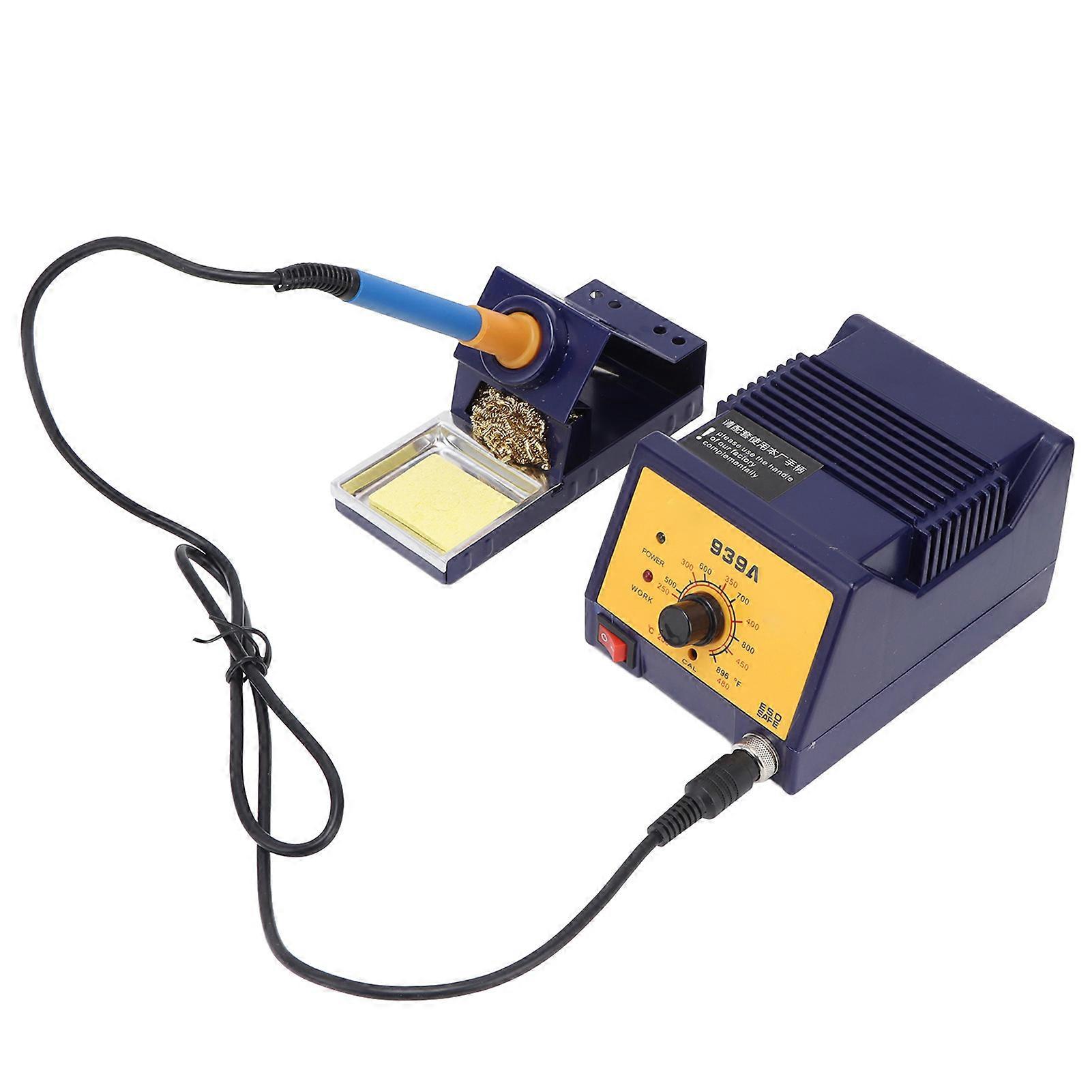 Soldering Station Adjustable Temperature Welding Machine 90W 939A ‑ Input
