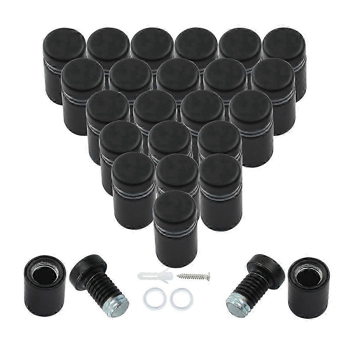 24pcs 1/2" X 0.78" Sign Bracket Screws - Bracket Mounting Hardware for Wall Attachment