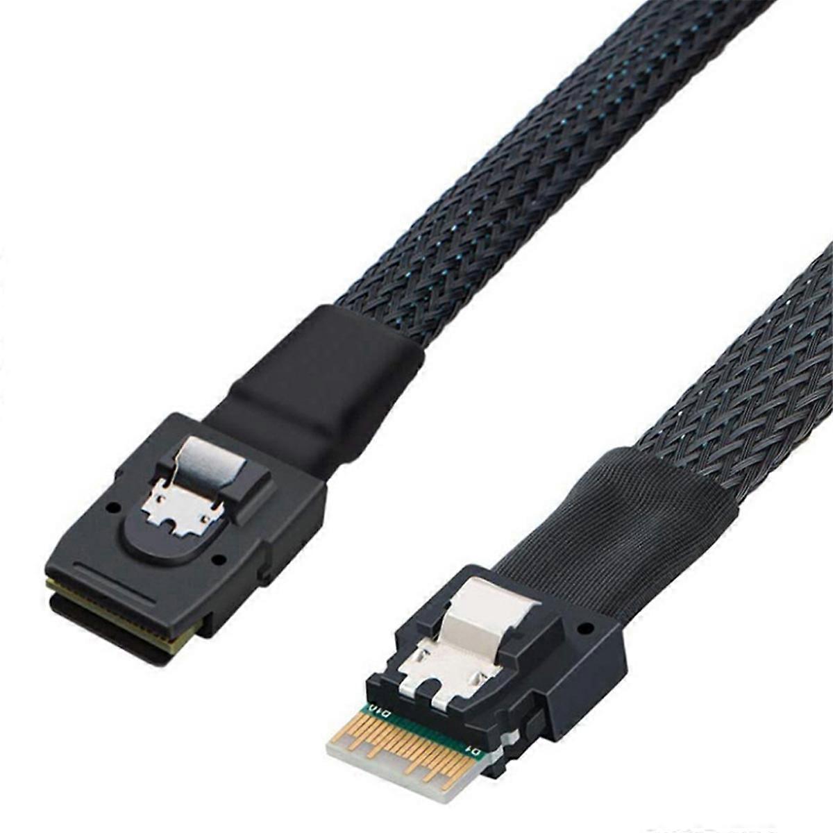 MINI SAS 8087 to SLIM SAS 8654 4i Server Internal High-Speed Connection Harness Target Data Cable