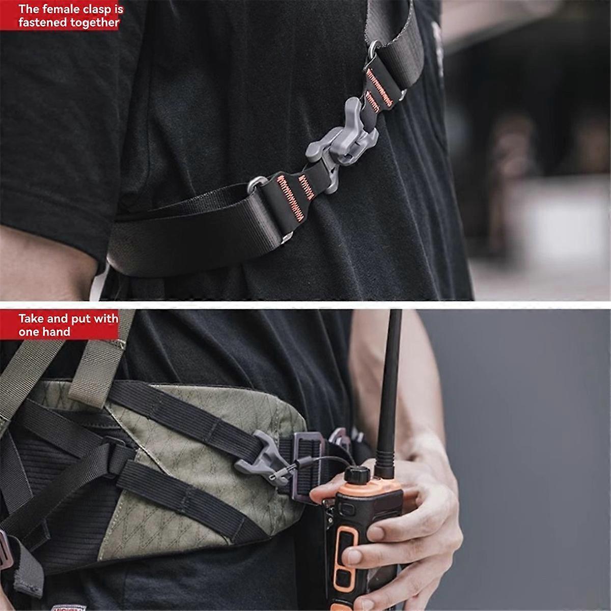 Maglink Quick Magnetic Buckle Base with Lanyard for Width Shoulder Strap Wrist Strap Enhanced Secure