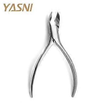 Voeten Verzorging Teen Nagelknipper Voet Cuticula Remover Tool Trimmer Cutters Paronychia Nippers (Zilver)