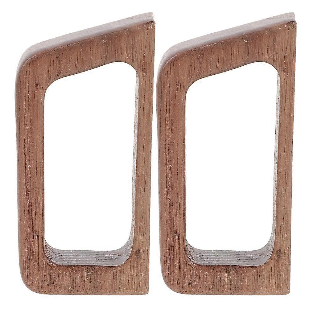 Wooden Teacup Handle Ergonomic Mug Handle Replacement for 6Pcs Set