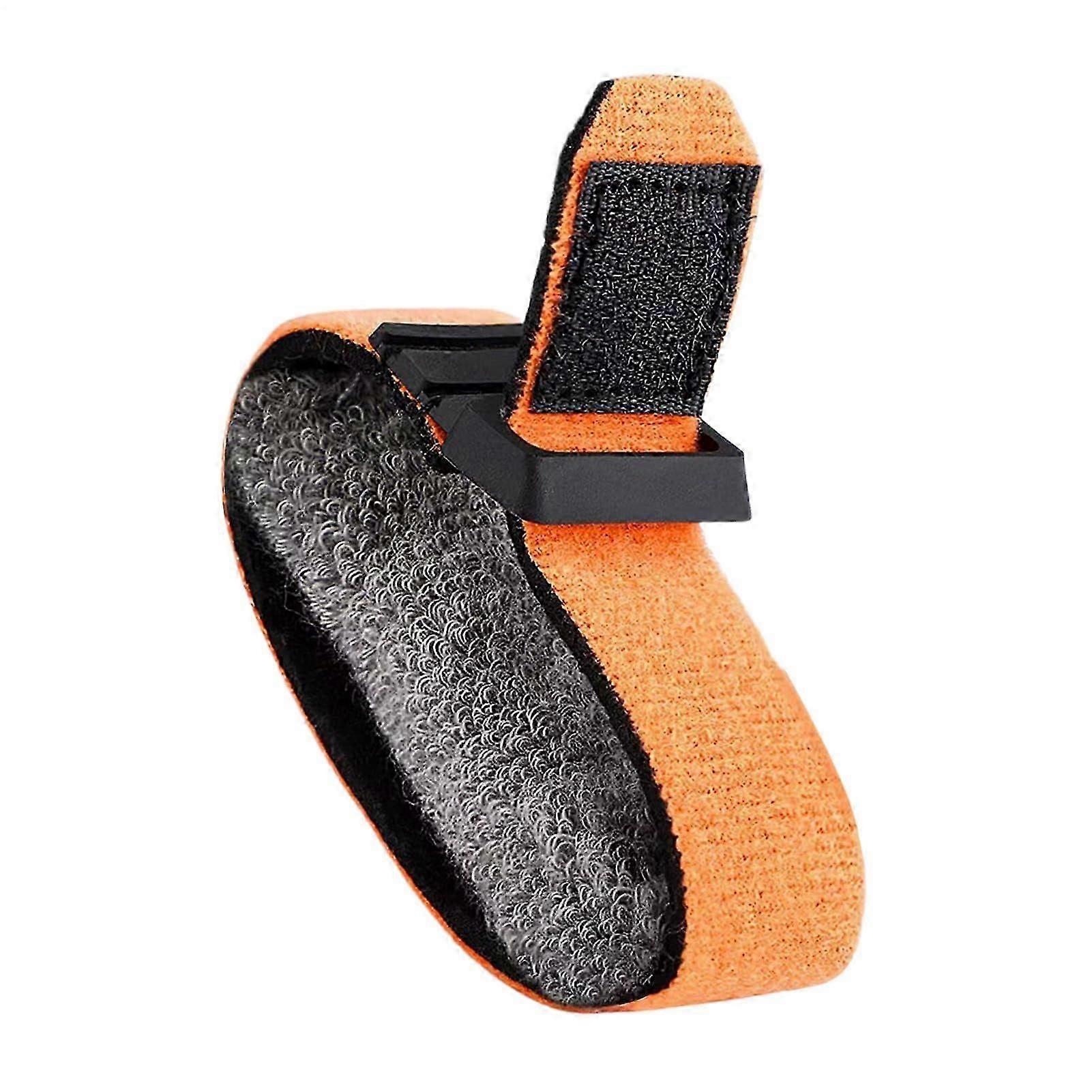 FRET WRAP Adjustable Guitar Strings, Bass and Ukulele, Fretboard Mute, No Slipping, Orange