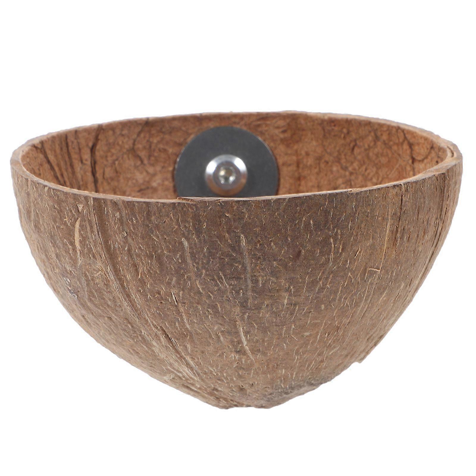 Coconuts Shell Bird Nest Coconuts Housing Bird Nest Pet Bird House Cage for Budgies