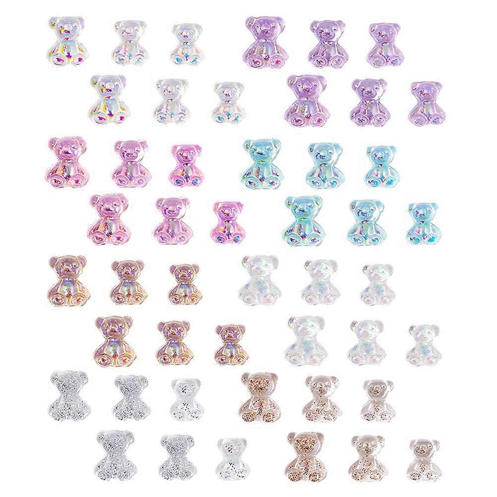 Unique Nail Charms 48Pcs Decorative Nail Art Decors Safe And Healthy Material For DIY Lovers And Nail Art Creation