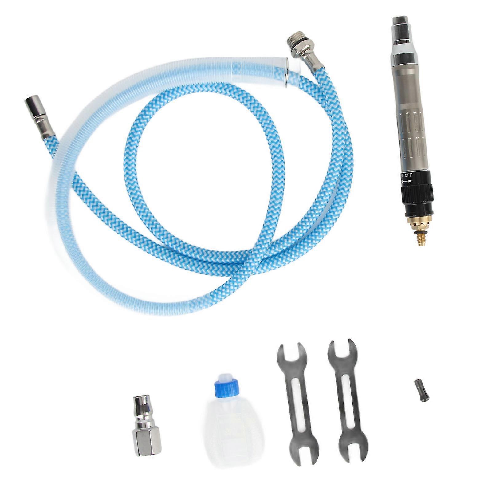 Kit d'outils pneumatiques pour meuleuse à crayon 70 000 tr/min, stylo de gravure pneumatique pour meulage et polissage