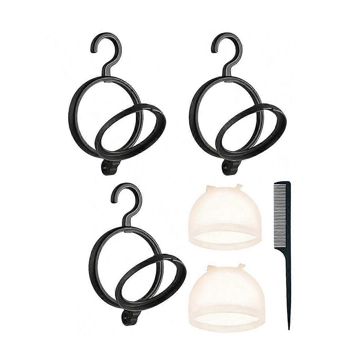 Wig Stands, Wig Hangers,Foldabe Wig Holders For Hanging Multiple Wigs