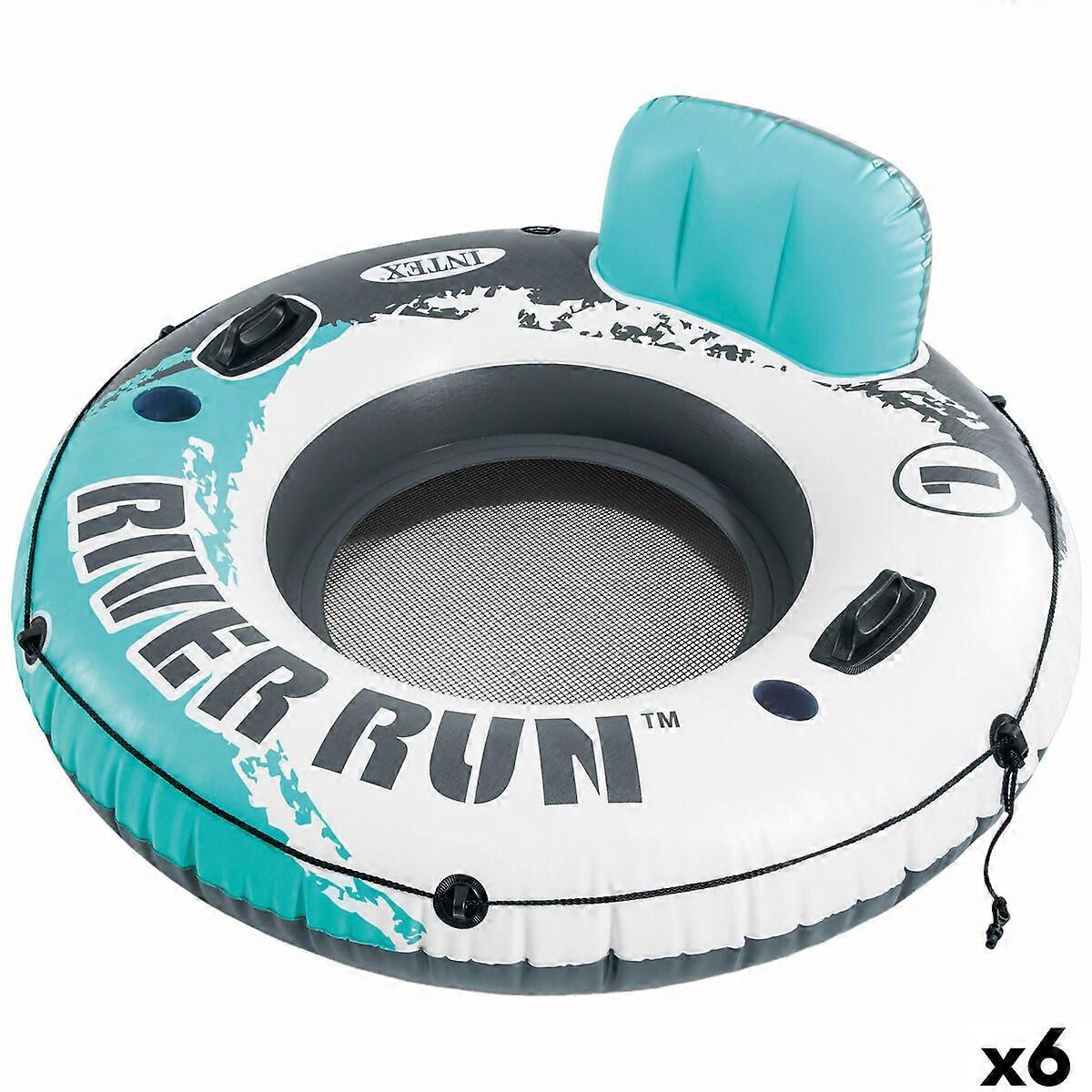 Inflatable Float Intex Yellow Lemon 135 x 55 x 135 cm (6 Units)