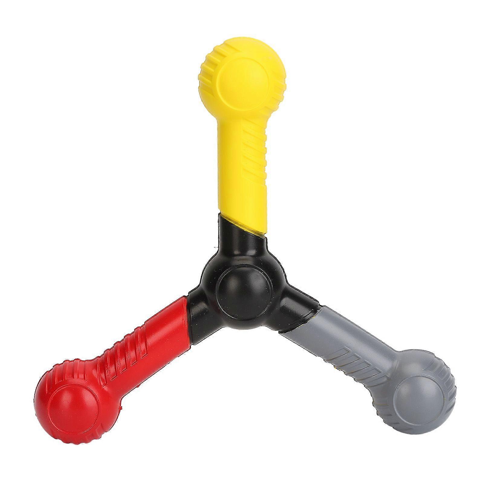 Catch Trainer Triangular Structure Improving Hand Eye Coordination Speed Training Tool Red Blue Yellow