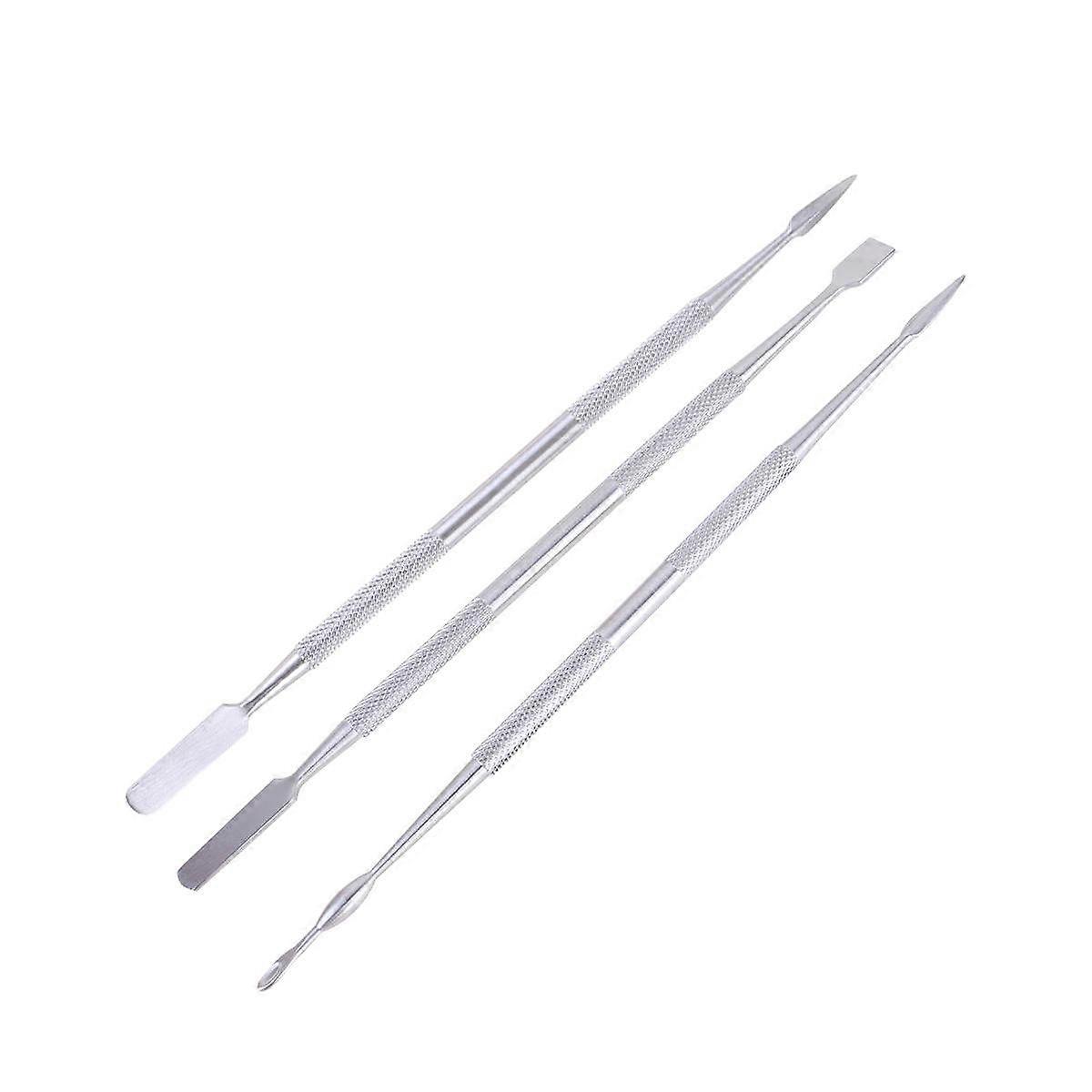 Fashion Wax Clay Tool 3Pcs Wax Engraving Set for Manual Use