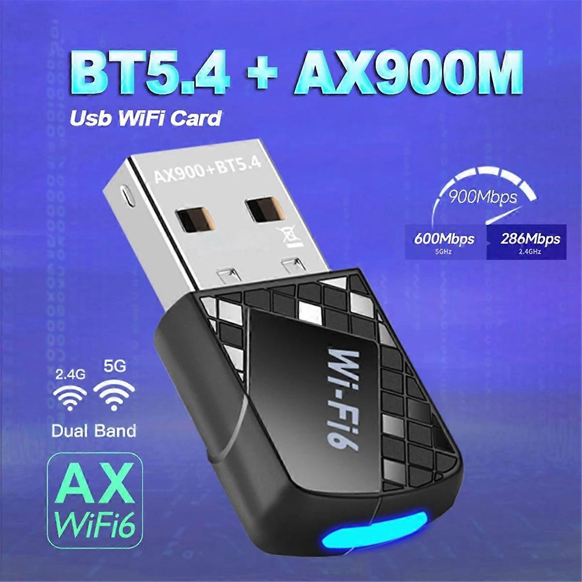 AX900 USB WiFi 6 Bluetooth 5.4 Adapter