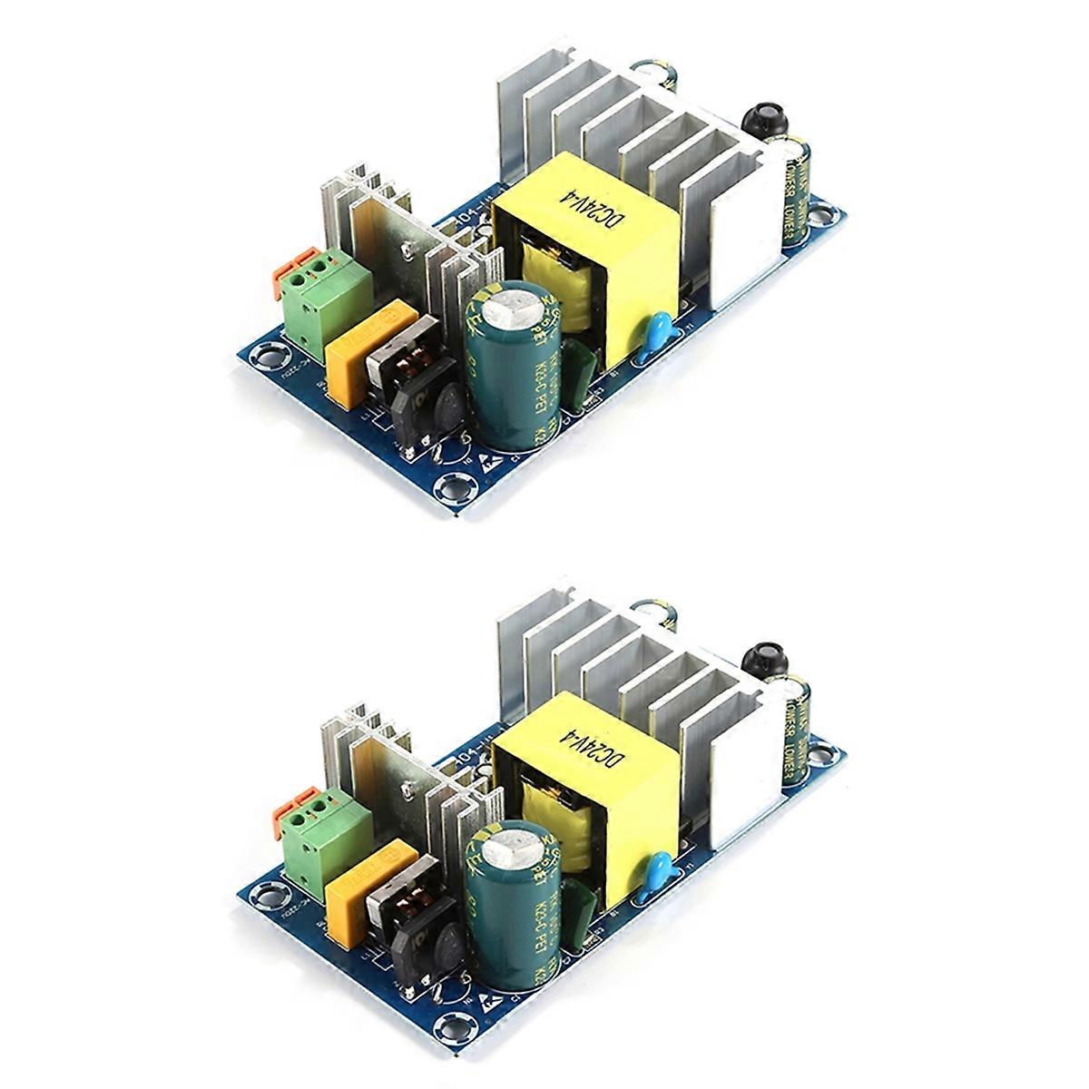 2pcs 24V 4A-6A AC-DC Switching Power Supply Module High Power Power Modules with Overcurrent & Short