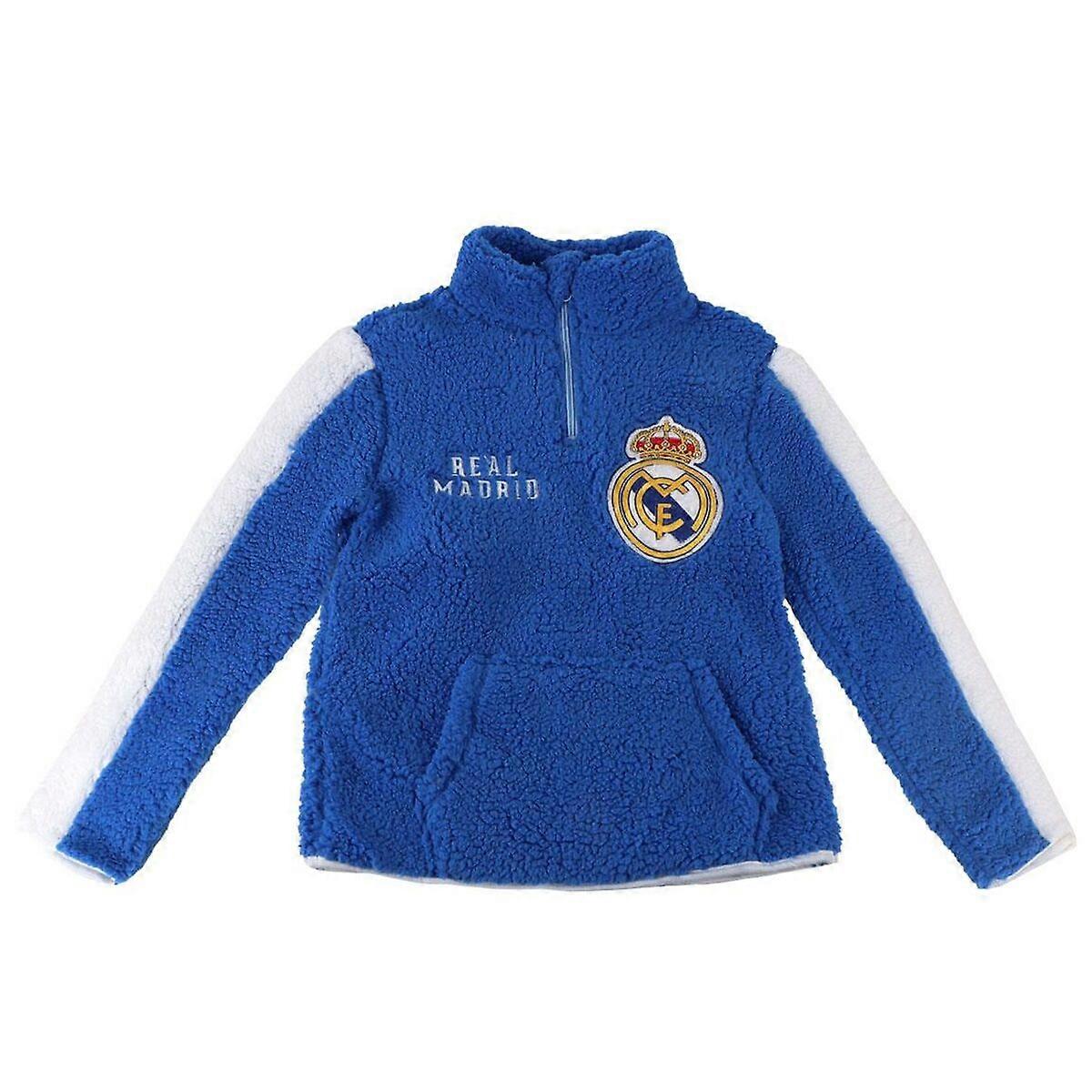 Hooded Sweatshirt for Girls Real Madrid C.F. Blue