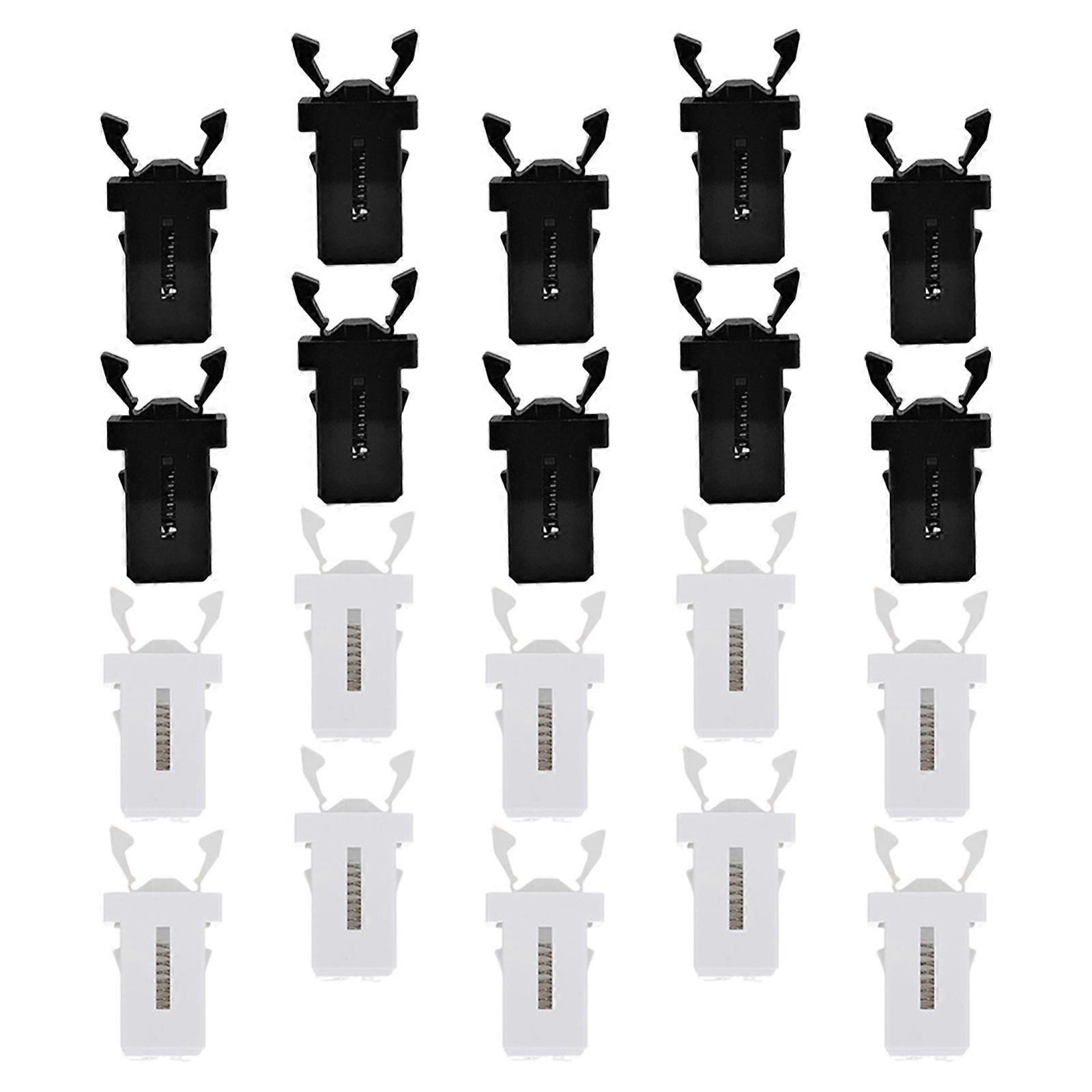 Trash Can Lock Plastic Replacement Catch Latches for Home 40Pcs