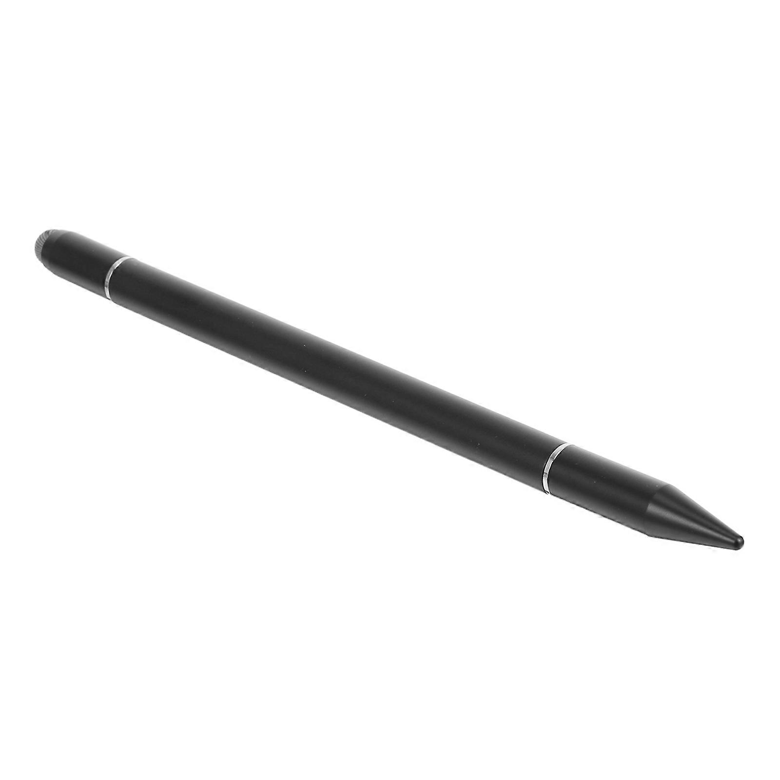 4Pcs Black Metal Stylus Pen for Screen Touching Magnetic Capacitive Pen