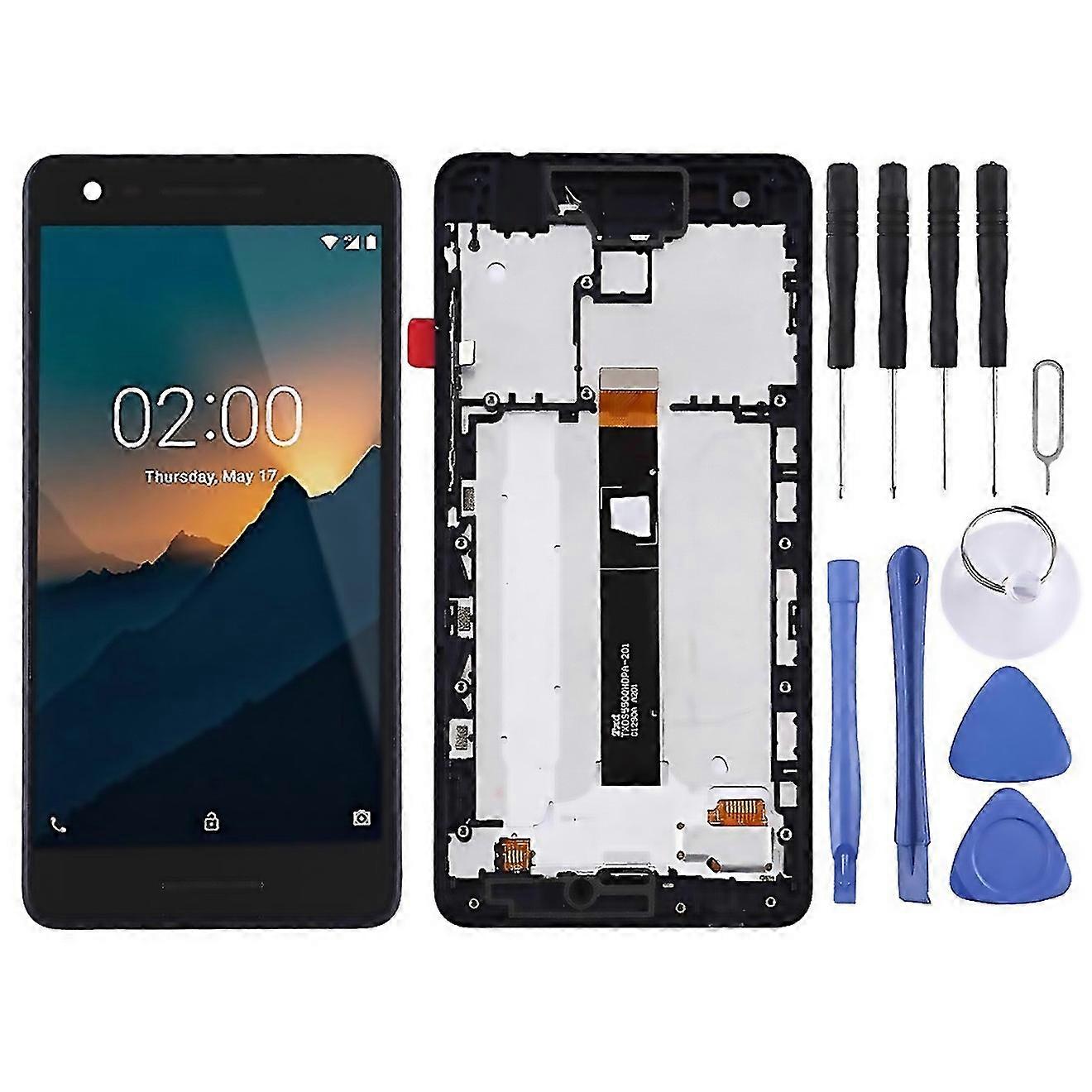 For New Tft Lcd Screen For Nokia 21 Digitizer Full Assembly With Frame Black