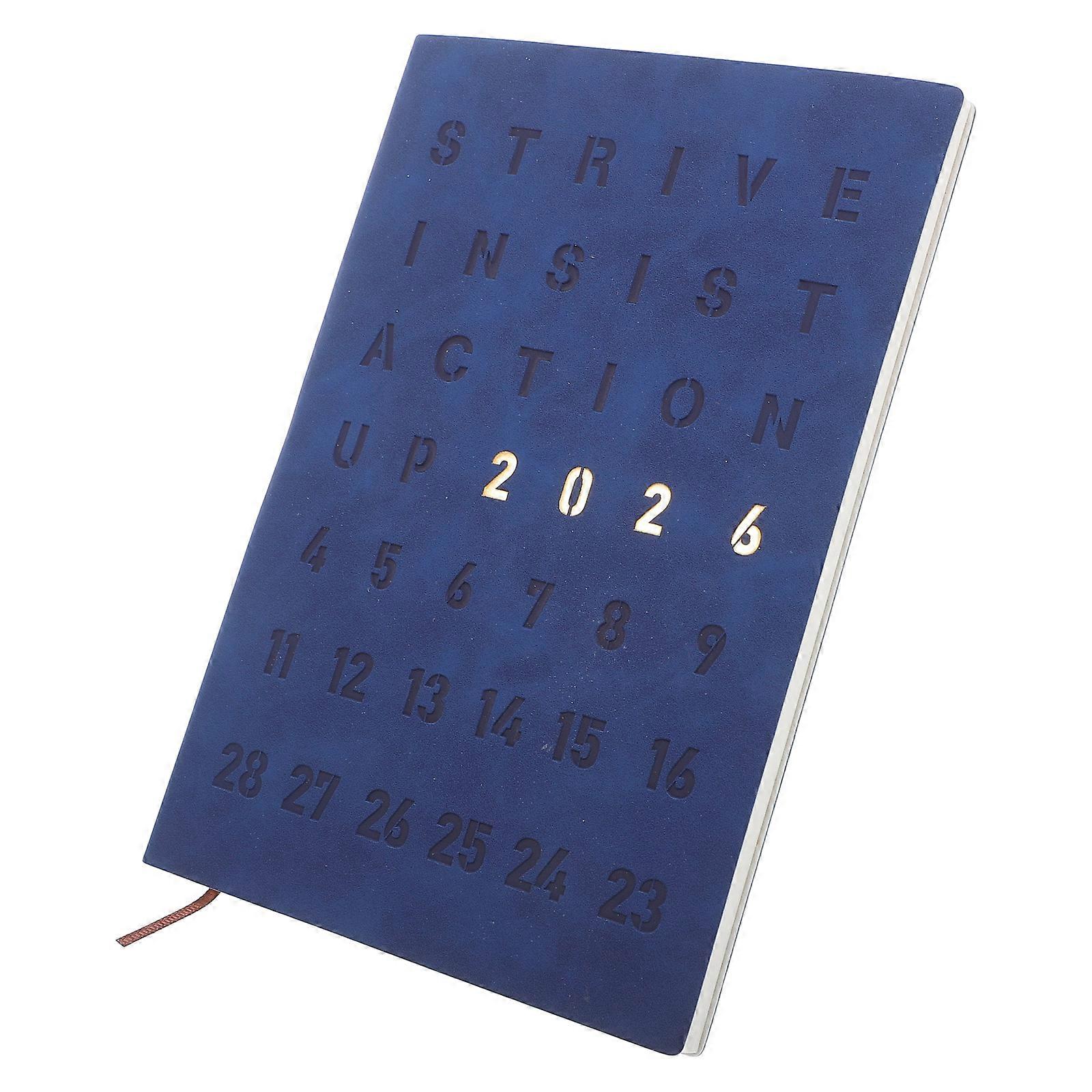 Daily Planner Notebook Calendar Pad for Organization 5Pcs Hardcover