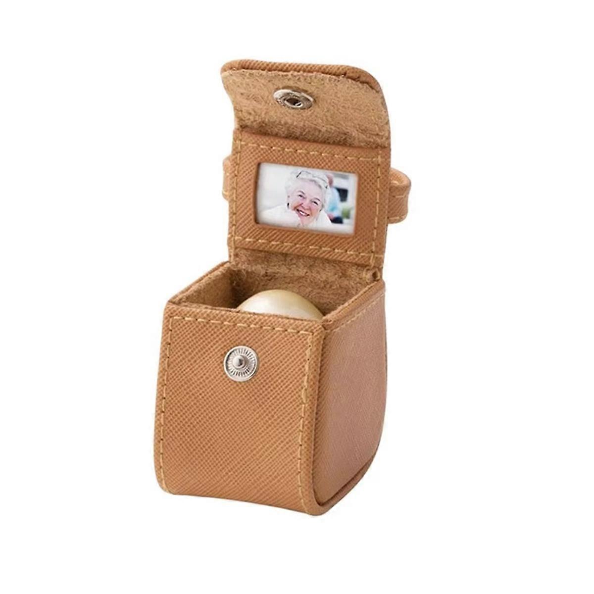 Urn Storage Bag Portable Storage Bag with Snap Closure for Keepsake Urns Travel Pouchs Compact Organ
