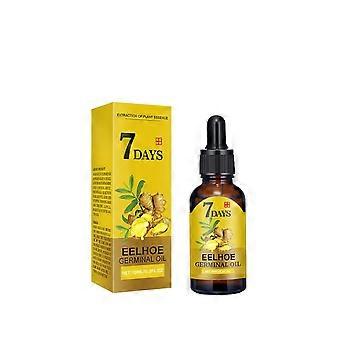 Solução para cuidados com os cabelos com gengibre, cuidados nutritivos e hidratantes para os cabelos
