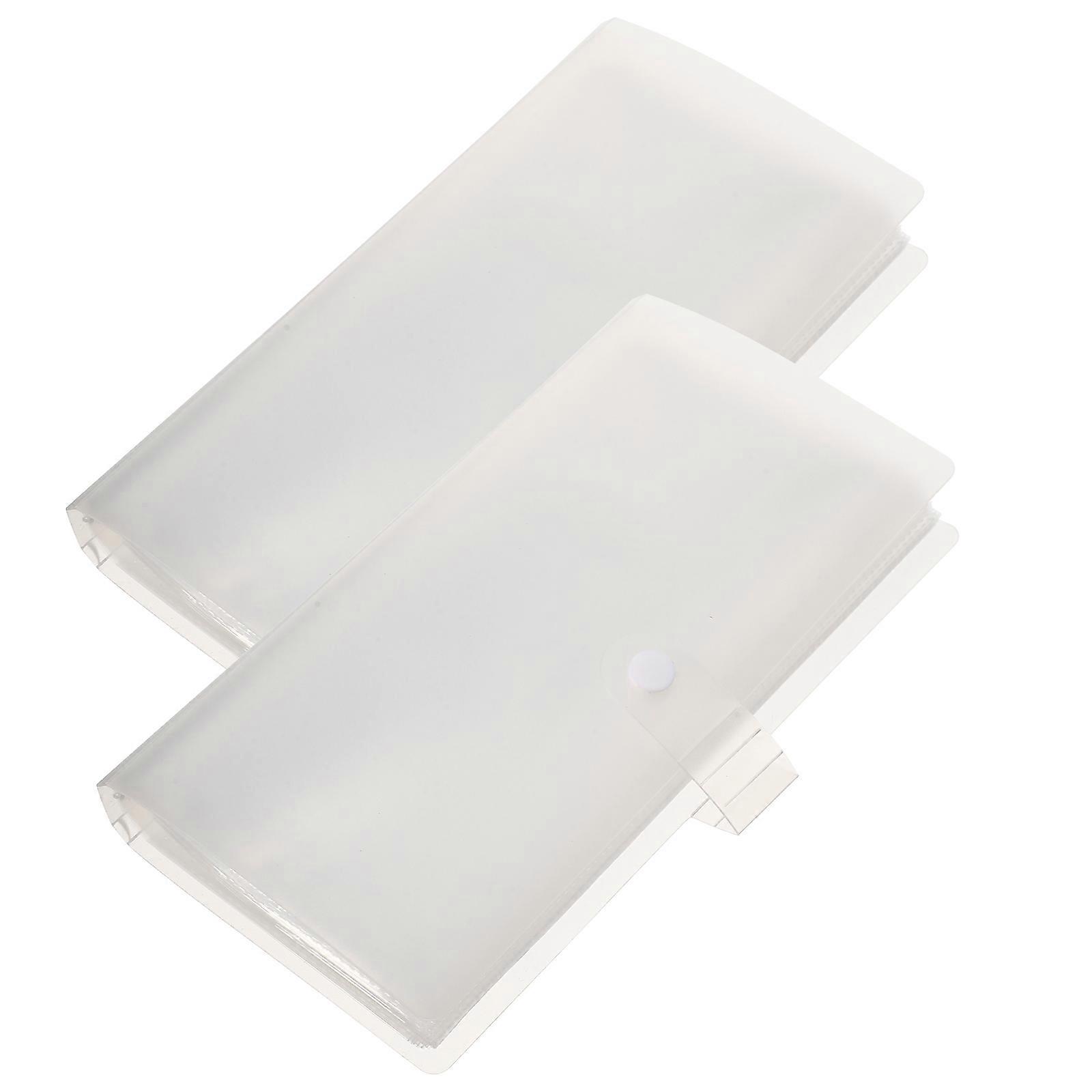 Movie Tickets Storage Album Multi-Functional Holder for 6Pcs Tickets