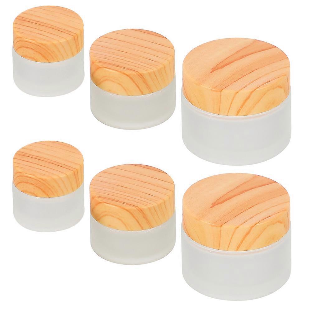 Cosmetics Container Glass Box for Storage 12Pcs