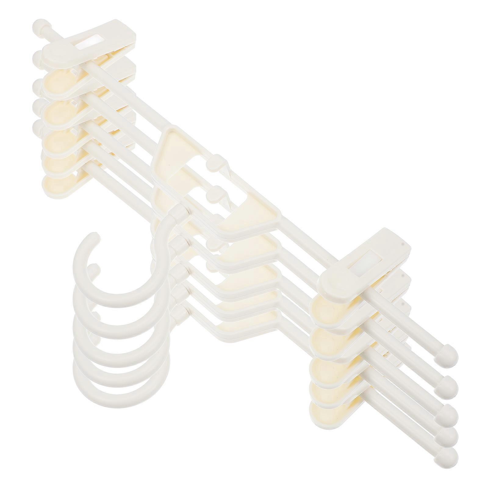 Plastic Clothes Drying Rack Adjustable Pants Clip 10Pcs for Home