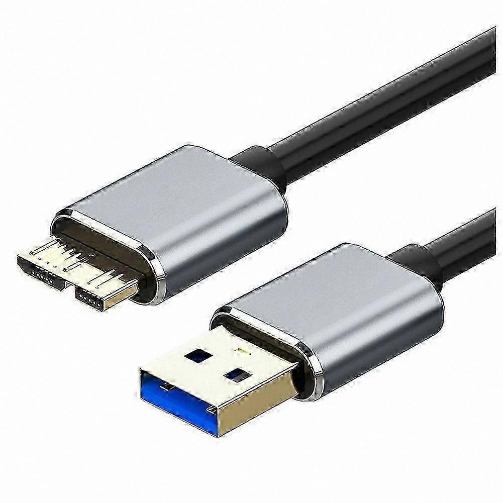 USB 3.0 Micro-B External Hard Drive Cable, 0.5M Sata Data Cable for HDD and SSD Connectors with Micro-B Interface