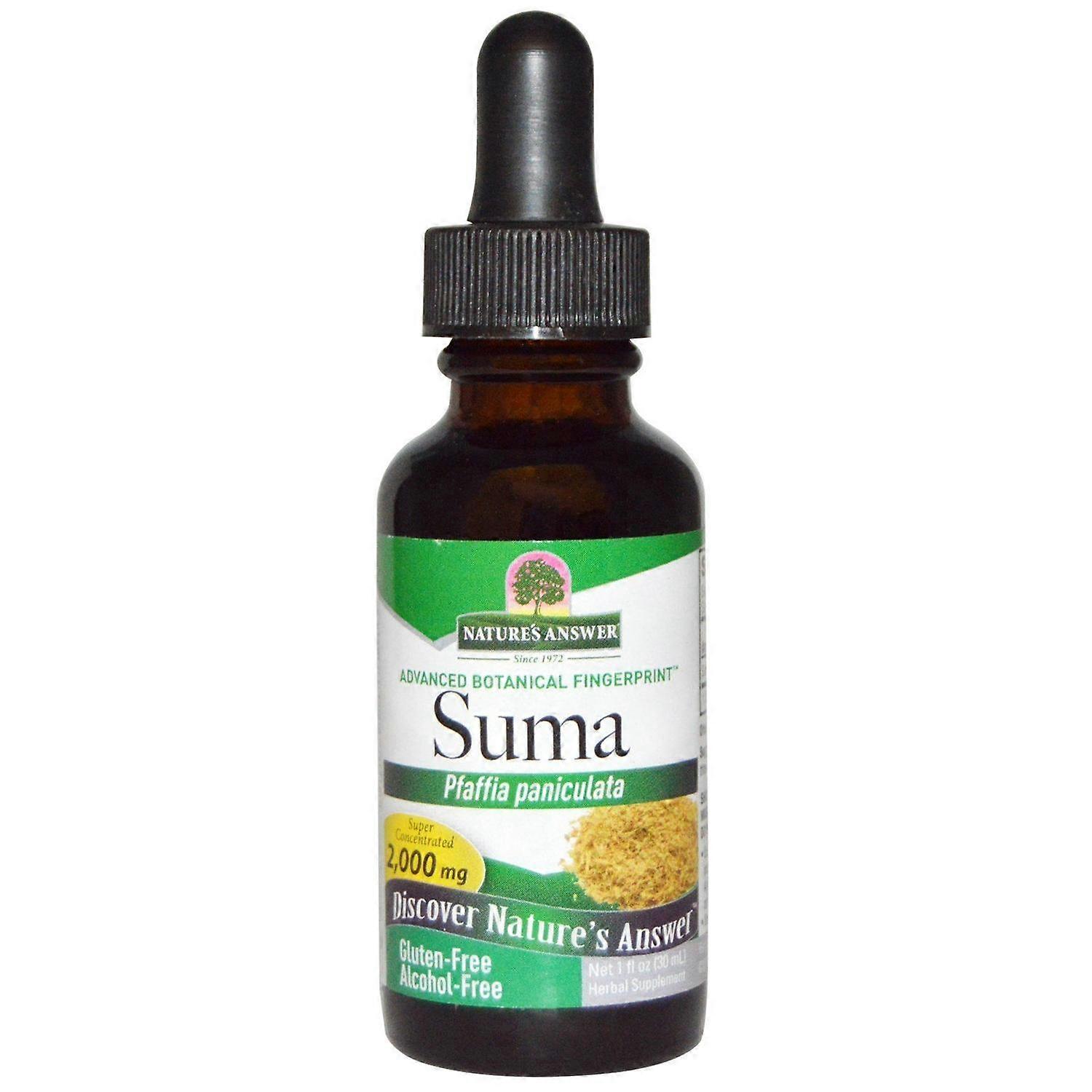 Nature's Answer, Suma, Pfaffia Paniculata, 2,000 mg, 1 fl oz (30 ml)