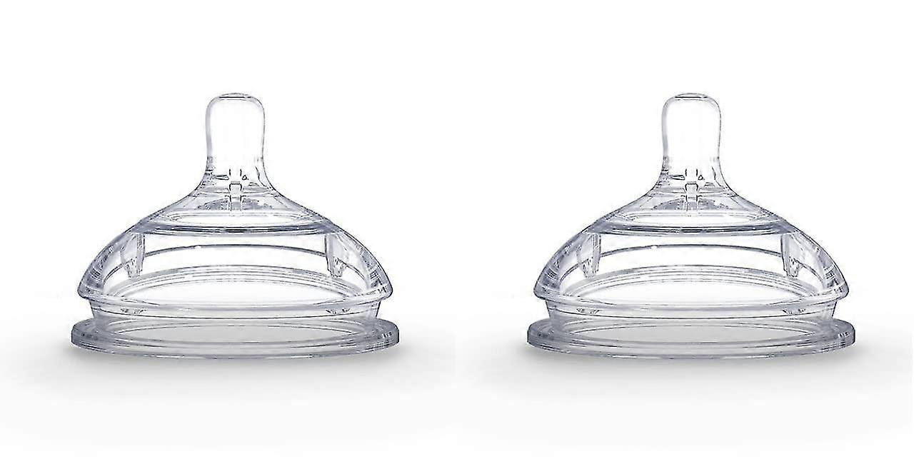 Silicone Replacement Nipple, Fast Flow, 6+ Months, 2 Count