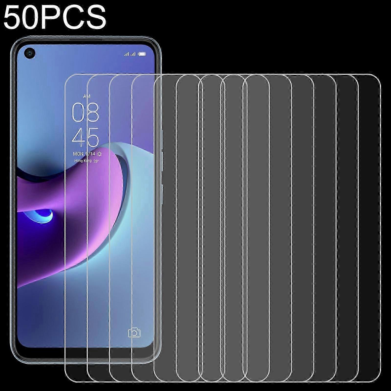 ل Tecno Spark 7 Pro 50 قطعة 0.26 مم 9H 2.5D فيلم زجاجي مقسى ل Tecno Spark 7 Pro (50 قطعة)