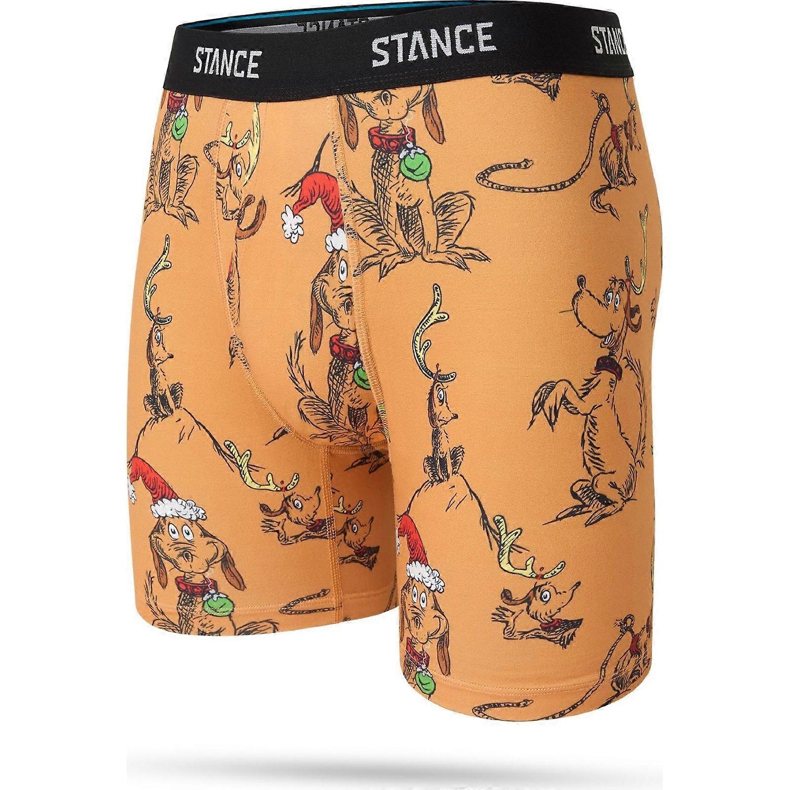 Stance Mens Grinch Max Christmas Boxer Shorts