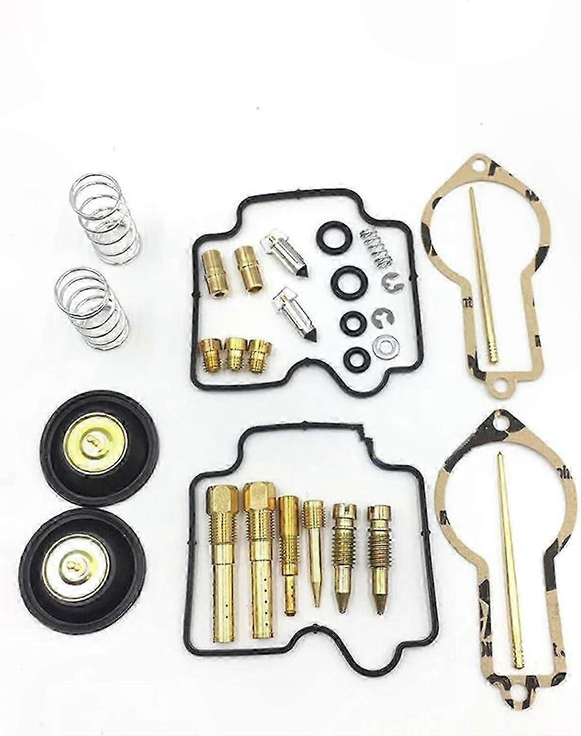 XL600R XL600 Carburetor Rebuild Kit - Left & Right Side Repair Set with Float Needle and Gaskets