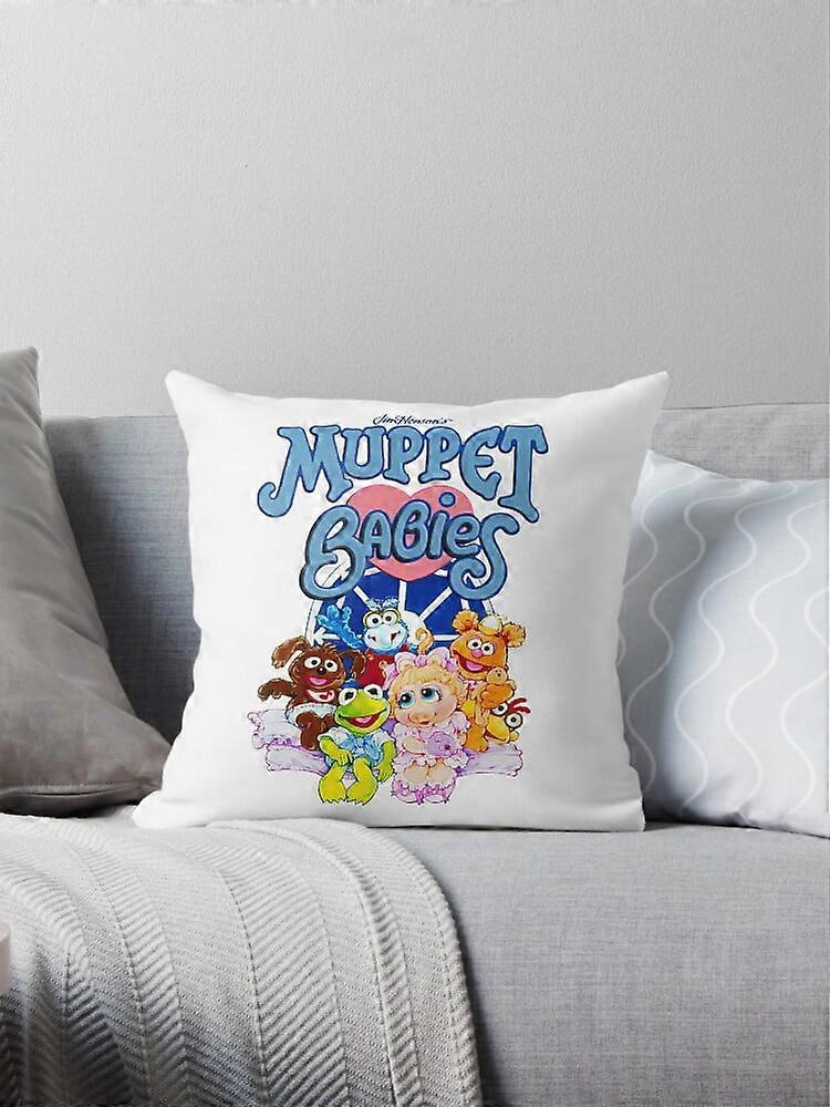 AIVO Muppet Babies Throw Pillow Covers Cases Cushion Cover Case Sofa Two Side
