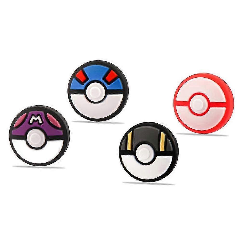 4 capuchons de poignée de pouce analogiques en silicone compatibles avec la housse de protection Nintendo Switch OLED / Switch Lite / Switch Joystick