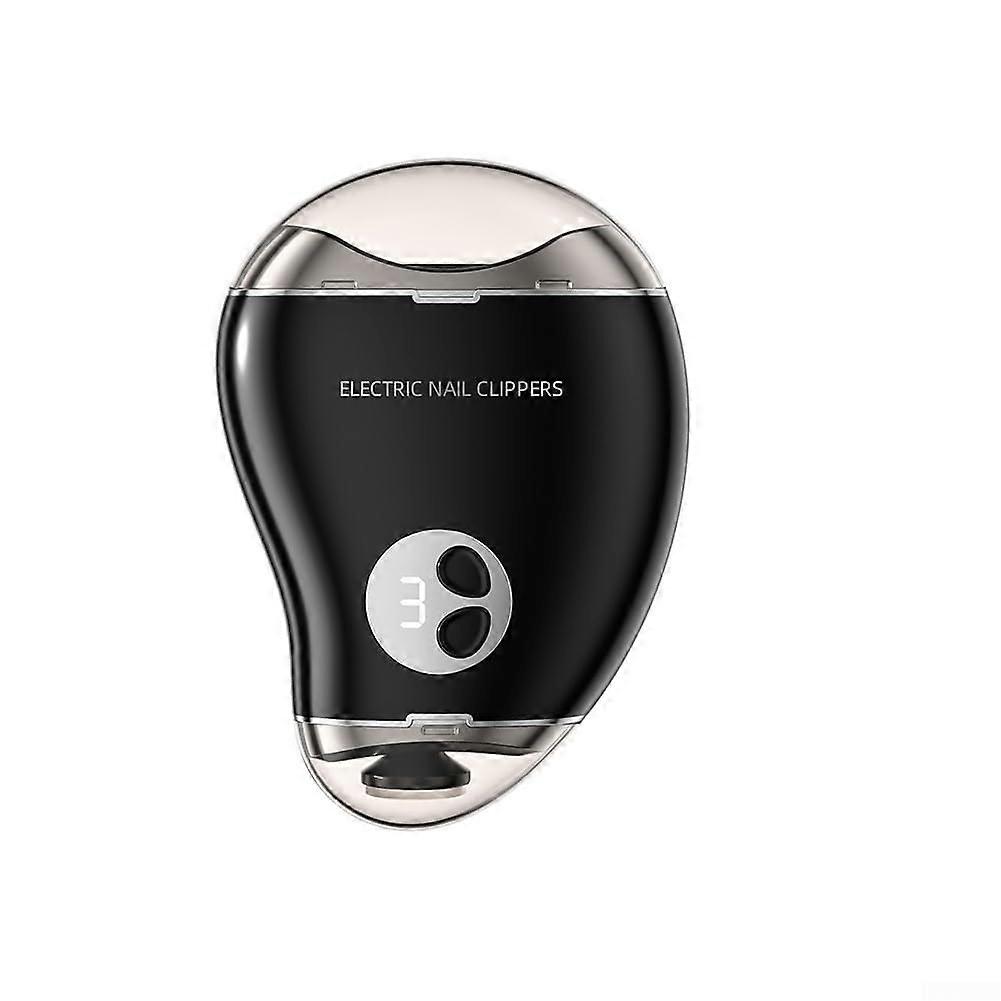 Electric Nail Drill Lightweight MultiSpeed Black For Home Nail Care