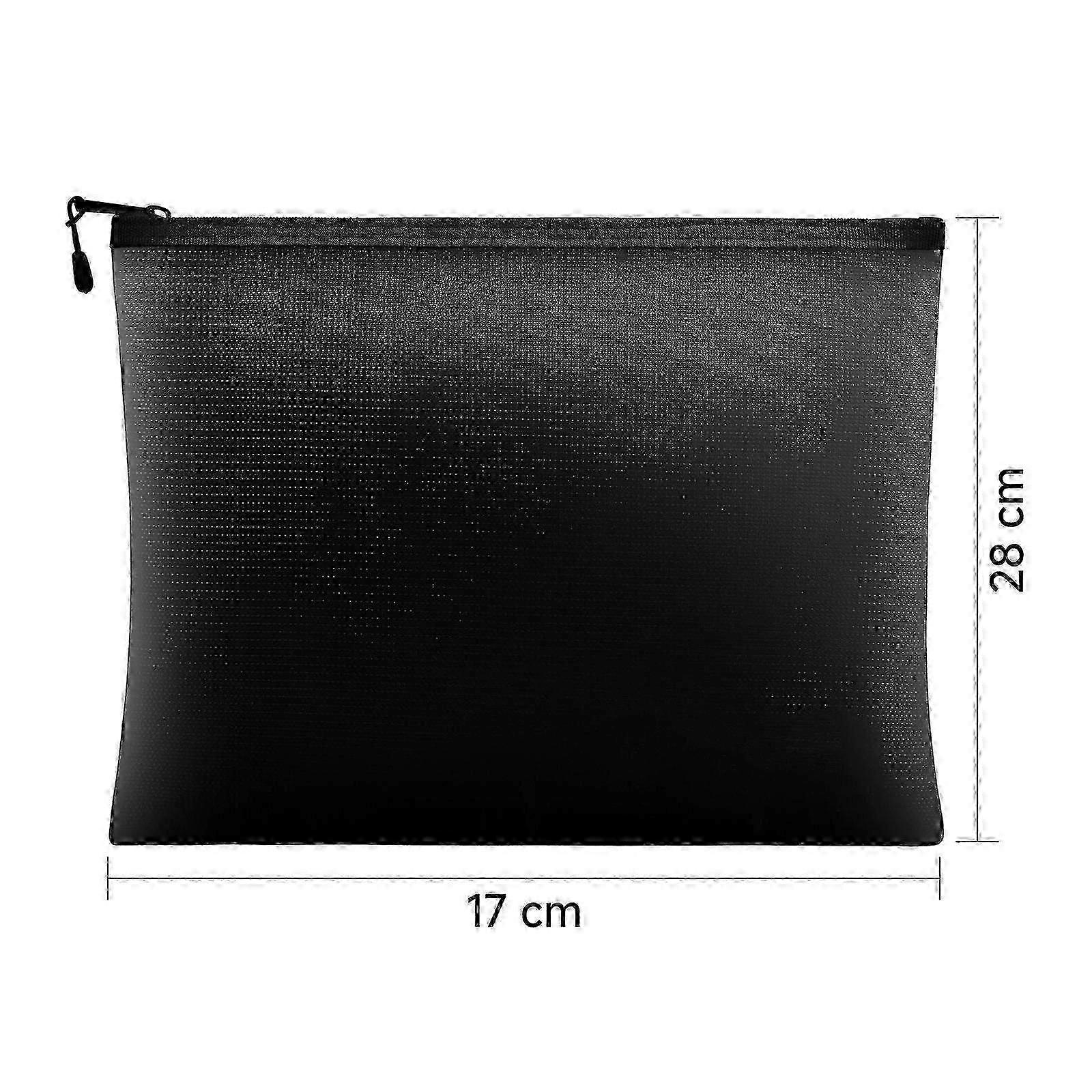 Fireproof & Waterproof Money Bag - Secure Briefcase for Valuables & Important Documents, Ideal for Home or Travel (PrettyJ)