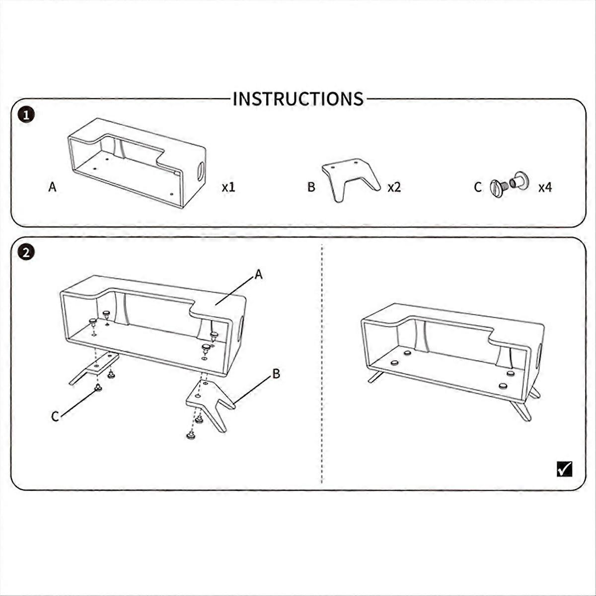 TXEsign Speaker Desktop Stand Black