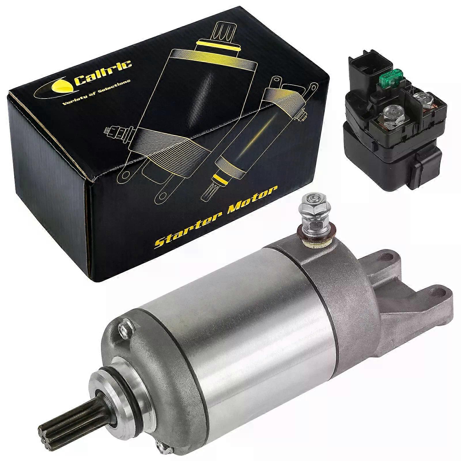 Starter & Relay Solenoid for Suzuki LT-A450X LTA450X Kingquad 450 Axi 2007-2010 NO.97777