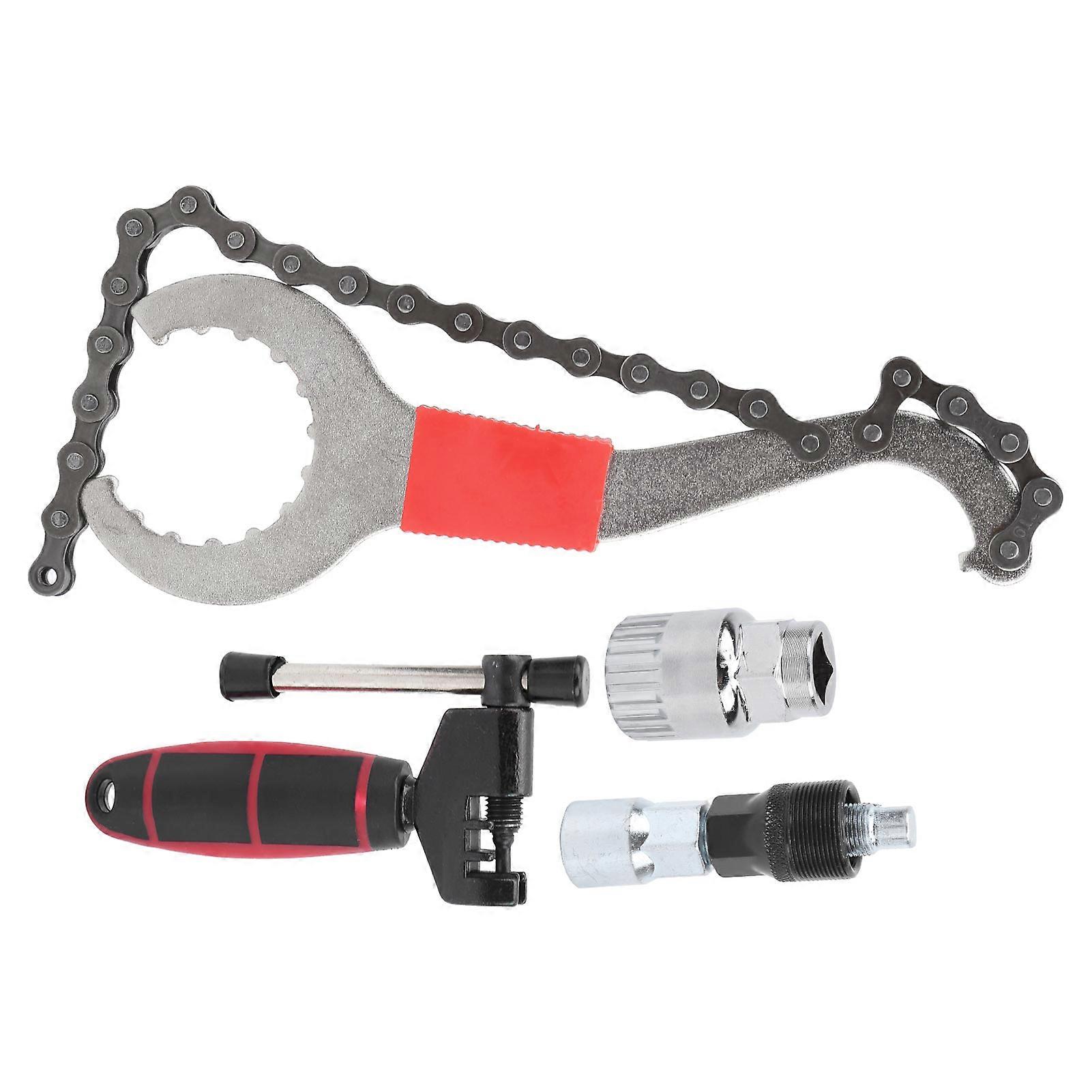 Bike Repair Tool Set Chain Wrench Puller Tool Bottom Bracket Tool T02 Chain Cutter