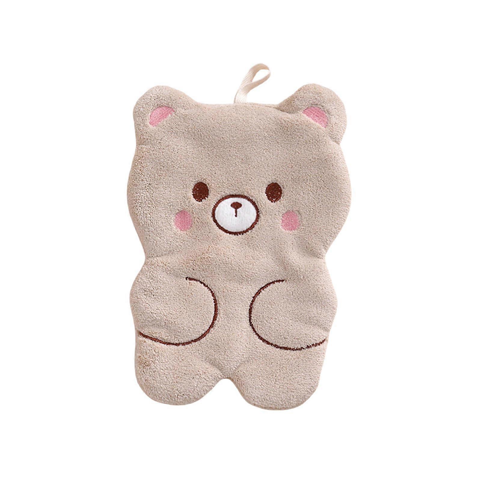 Animal Polyester Hand Towel  Quick Drying, Soft And Absorbent Hand Wash Cloth, 12x12 Inch, Daily Use, Machine Washable