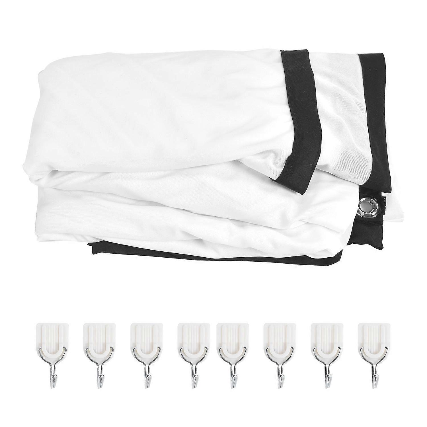 High Definition Projector Screen Foldable Portable Projection Mini Screen for Home Office150 Inch 33