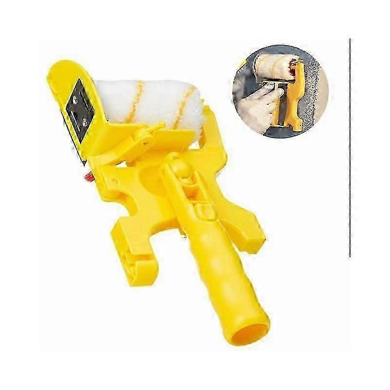 Clean-Cut Trimmer Roller Brush, Trimmer with Replacement Rollers, Brushes for Wall Ceilings WHWY