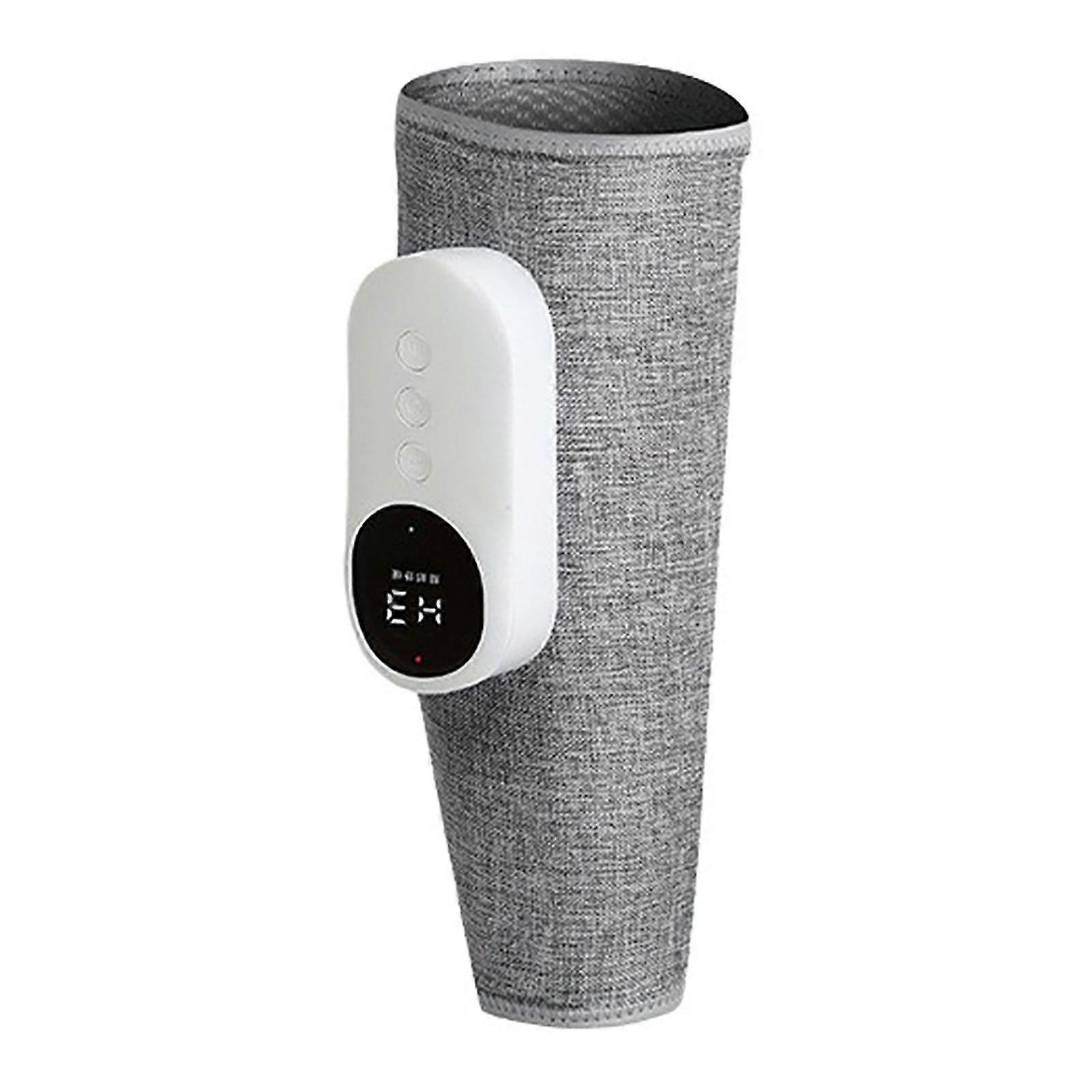 Portable Heated Leg Massager for Circulation Pain Relief Wireless Compression Massager with 3 Heat Modes for Home Travel Use