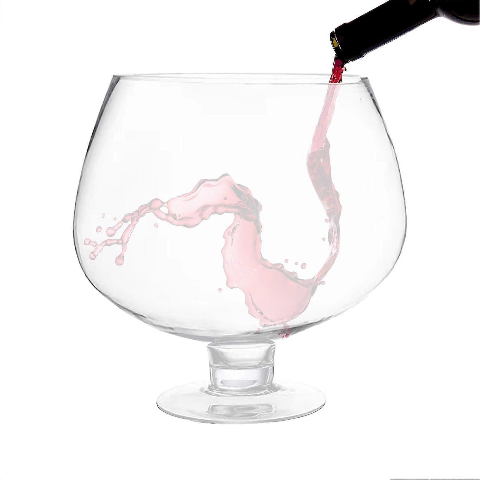 Beer Cup Glass Solid Glass Construction 2000ml Capacity, HeavyDuty Bar Mug, Oversized Drinking Glass